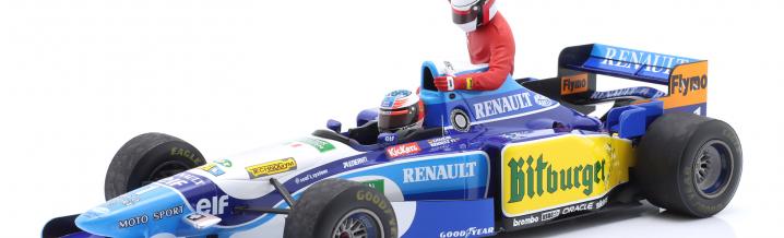 Taxi driver, home winner, world champion - three special Schumacher-Benetton from 1995