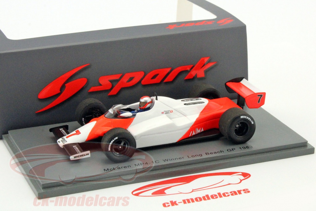 Spark 1 43 John Watson Mclaren Mp4 1c 7 Germany Gp Formula 1 19 S4841 Model Car S4841