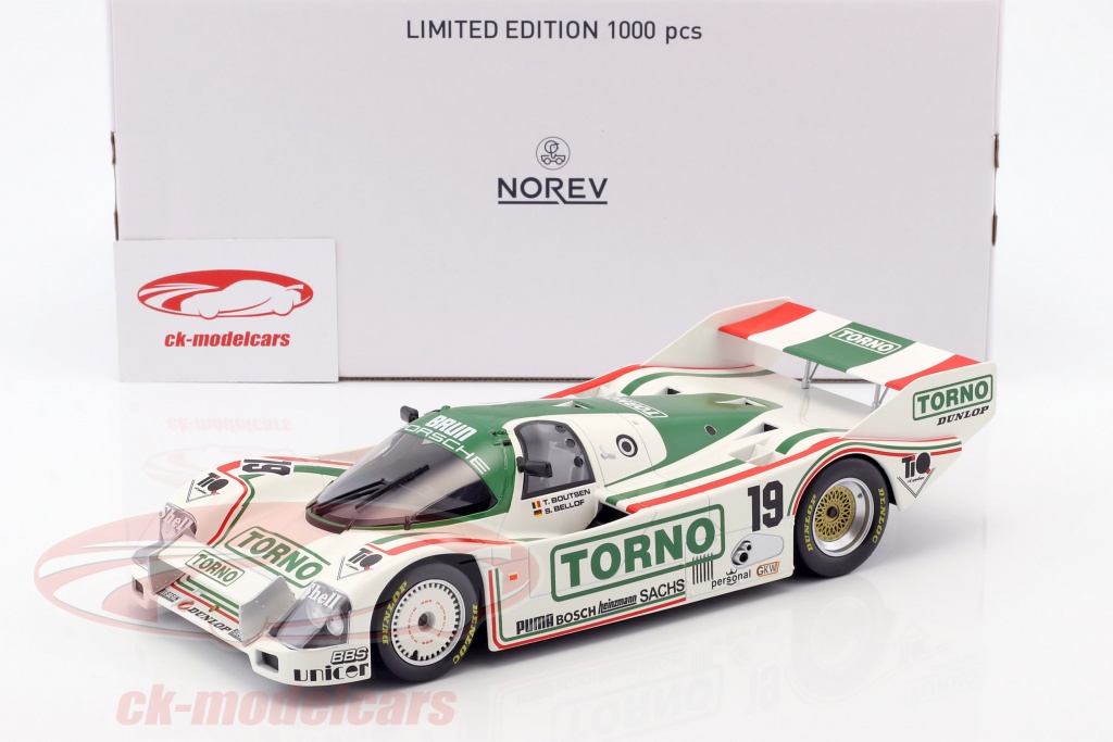 Norev 1 18 Porsche 962 C 19 3rd 1000km Mugello 1985 Bellof Boutsen 187406 Model Car 187406 3551091874065