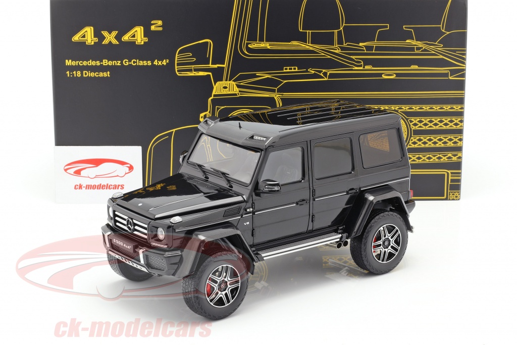 Mercedes Benz G Class 4x4 Obsidian Black 1 18 Almost Real