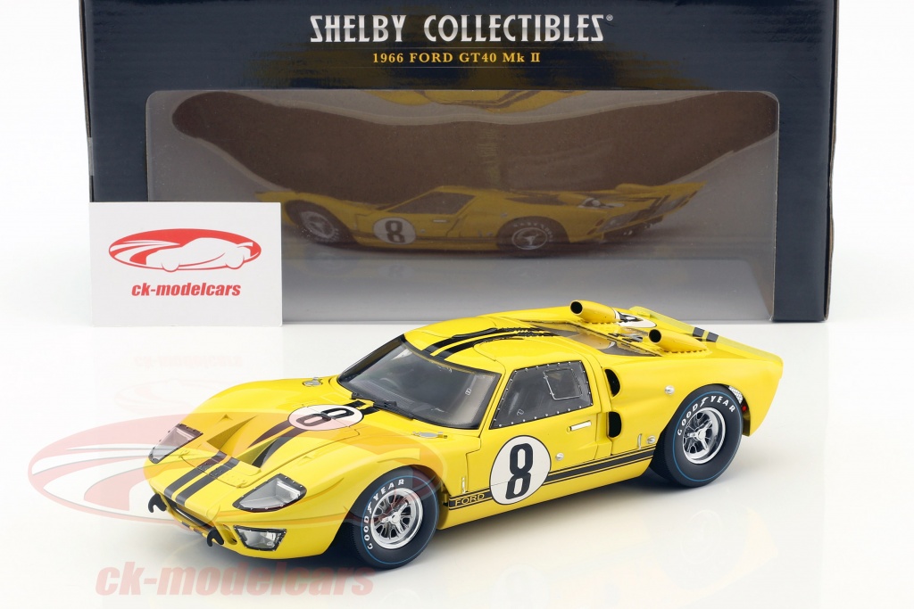Shelby Collectibles 1/18 フォード GT40 MK 2 1番 優勝 ル・マン24 