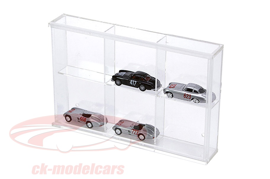 Petite vitrine acrylique plexiglas vitrine voitures miniatures 1:64 mini  figurin
