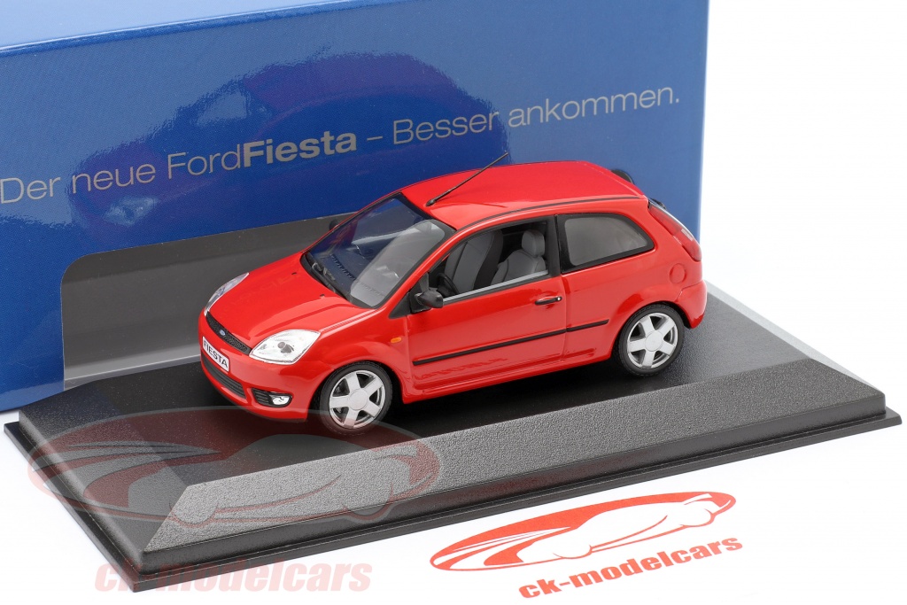 Minichamps 1:43 Ford Fiesta 3-door Year 2001 red CK9991337 model car  CK9991337