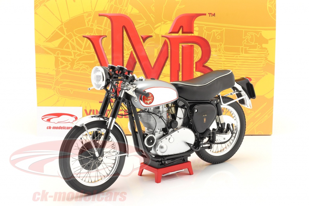 格安中古Vintage Motor Brands 1/6 BSA ゴールドスター クラブマン 1956 (シルバー/ブラック) オートバイ