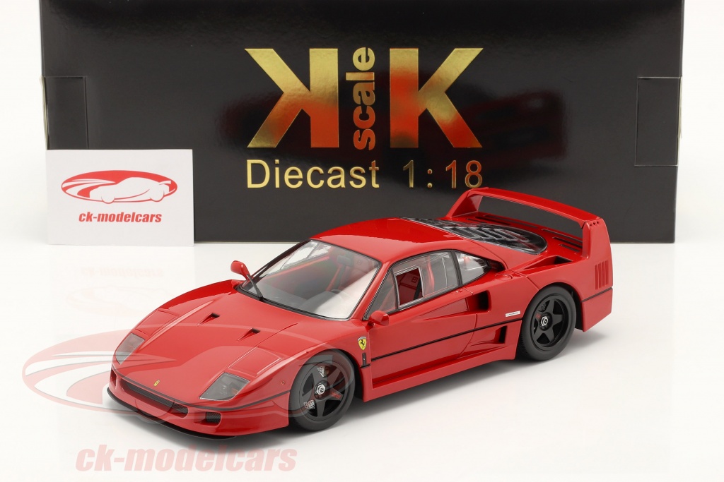 kast aanraken Archeologisch KK-Scale 1:18 Ferrari F40 Lightweight bouwjaar 1990 rood KKDC180811 model  auto KKDC180811 4260699760913
