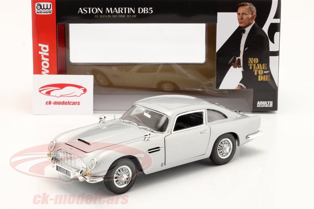 AutoWorld 1:18 Aston Martin DB5 1965 Movie James Bond - No Time to