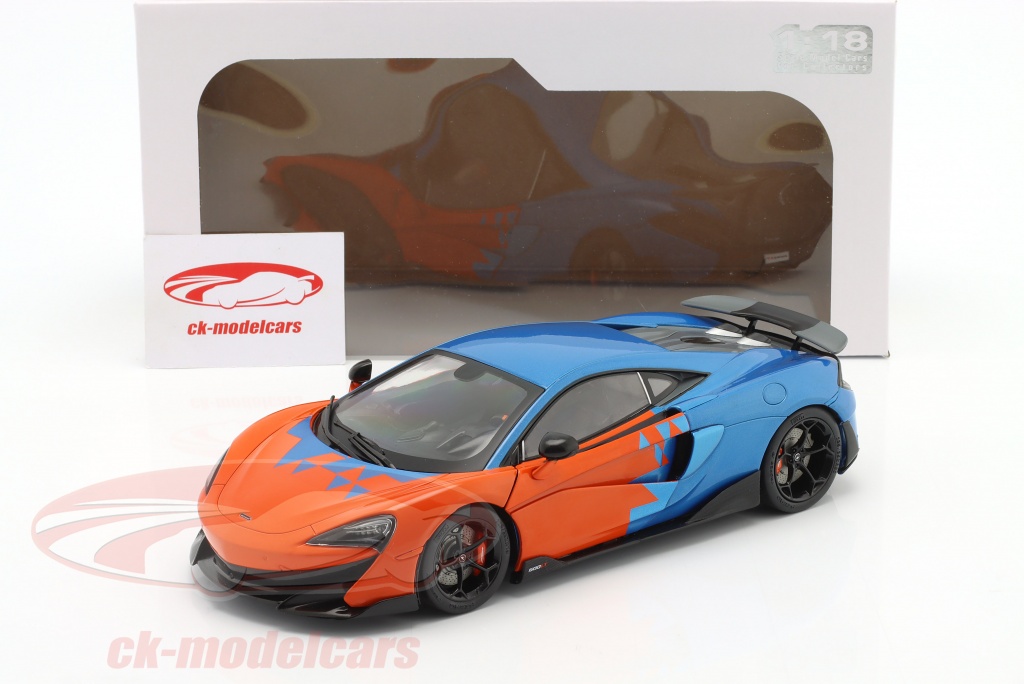 Solido 1:18 McLaren 600LT F1 Tribute Livery year 2019 orange