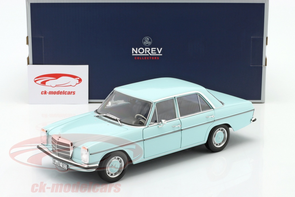 Norev 1:18 Mercedes-Benz 200 1968 light blue 183777 model car
