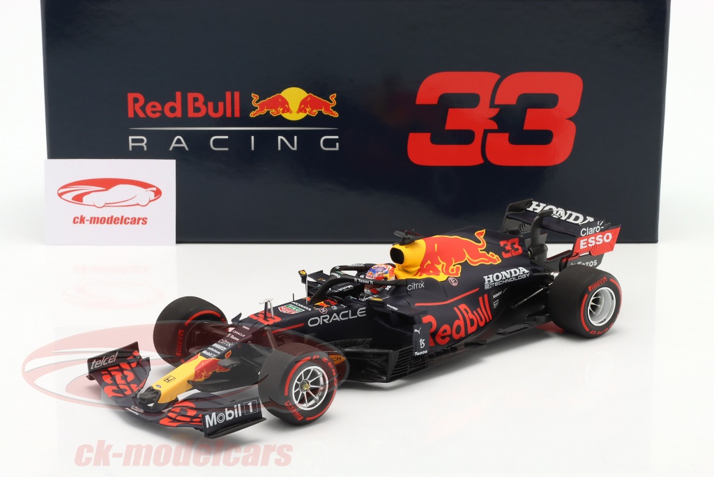 Minichamps 1:18 Max Verstappen Red Bull RB16B #33 Winner Dutch GP 