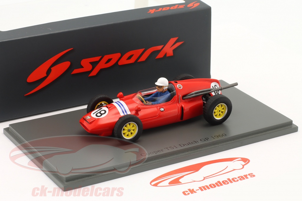 Spark 1:43 Maurice Trintignant Cooper T51 #18 Netherlands GP