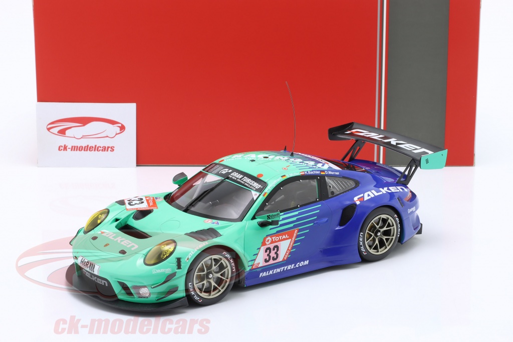 Ixo 1:18 Porsche 911 GT3 R #33 24h Nürburgring 2020 Falken 