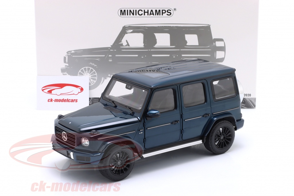 Minichamps 1:18 Mercedes-Benz G class (W463) year 2020 blue