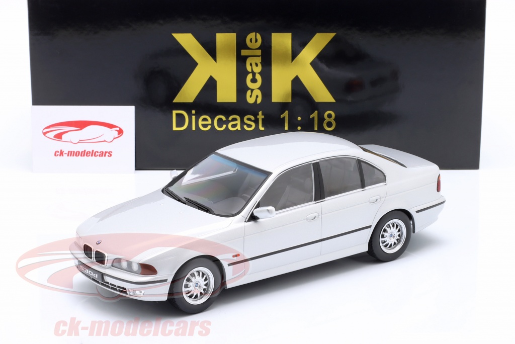 KK-Scale 1:18 BMW 530d (E39) limousine year 1995 silver KKDC181051 