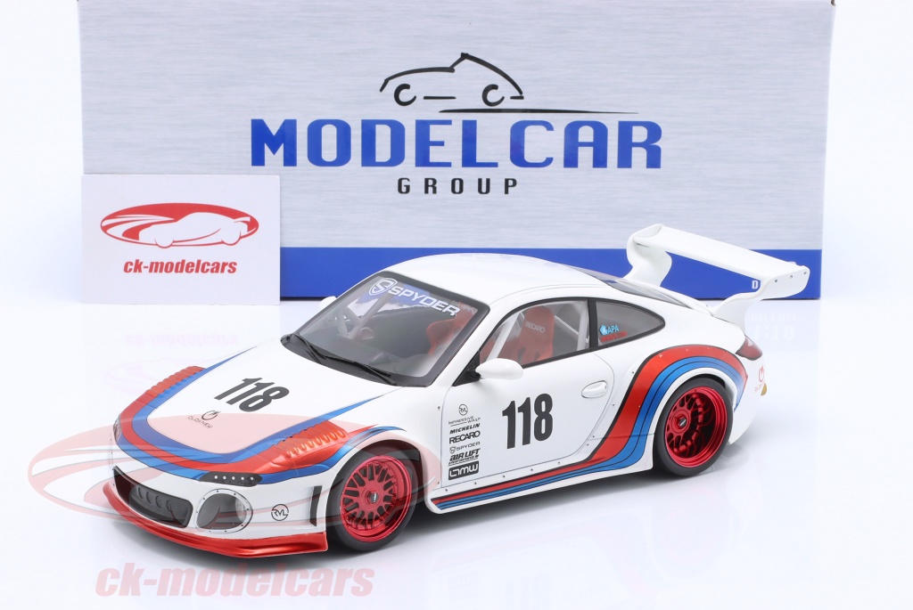 Modelcar Group 1:18 Porsche 911 (997) RWB #118 Old & New MCG18328 