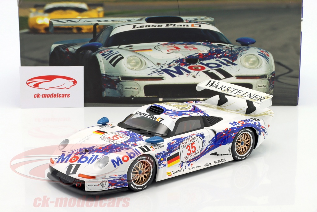 WERK83 1/18 ポルシェ 911 GT1 #35 スパ4H 1996 優勝 Thierry Boutsen/Hans-Joachim Stuck