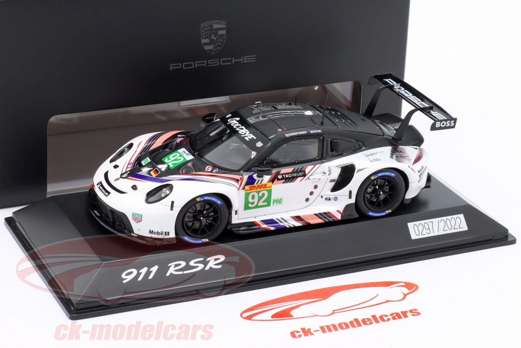 Spark 1:43 Porsche 911 RSR-19 Goodbye #92 Last Race WEC 2022 Estre 