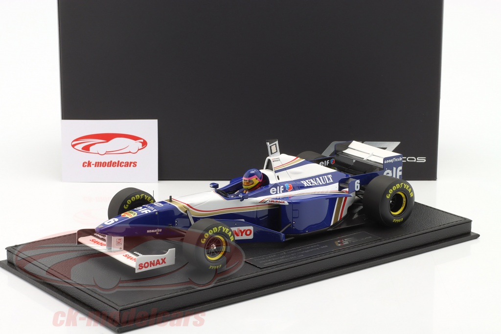 GP Replicas 1:18 Jacques Villeneuve Williams FW18 #6 Hungary GP F1 