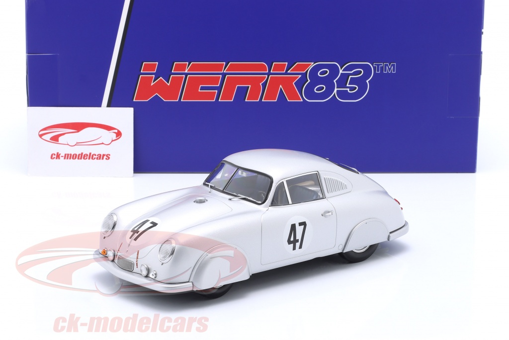 Werk83 1/18 Porsche 356 SL Plain Body Version 1951 silver　ポルシェ