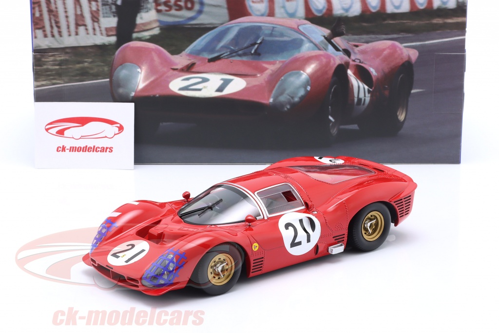WERK83 1:18 Ferrari 330 P3 Coupé #21 24h LeMans 1966 Bandini 
