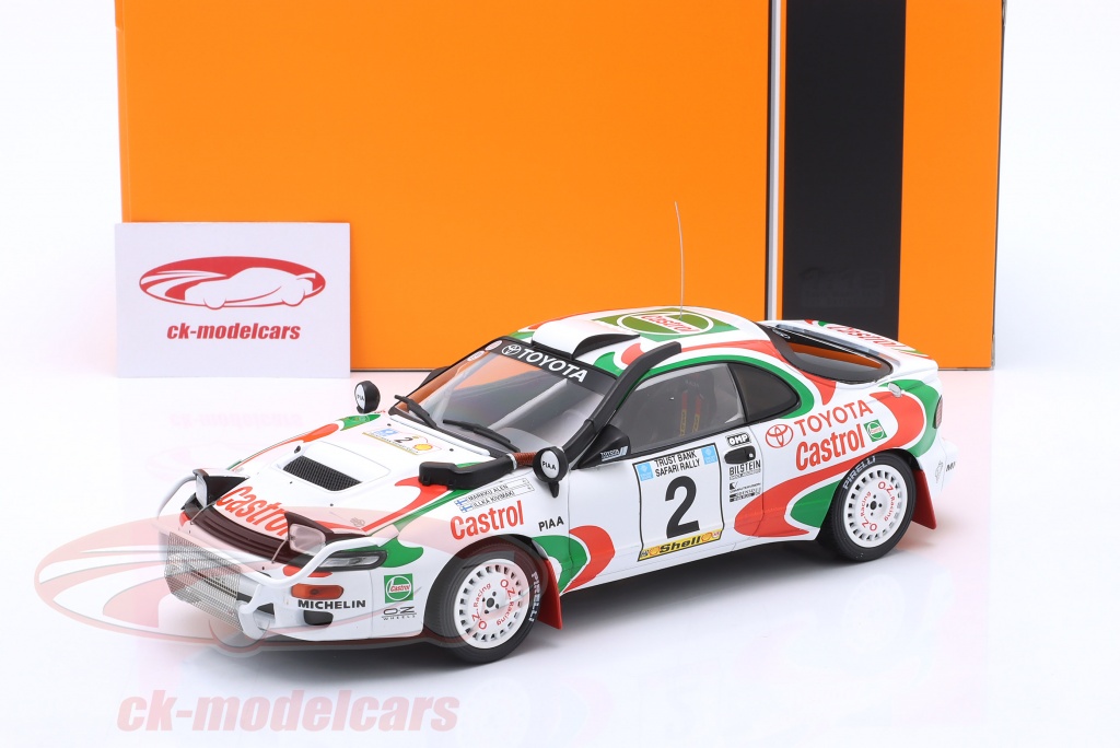 Ixo 1:18 Toyota Celica Turbo 4WD #2 2nd Safari Rallye 1993 Alen 