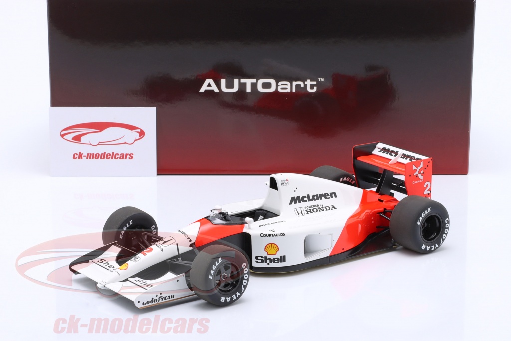 AUTOart 1:18 Gerhard Berger McLaren MP4/6 #2 Winner Japanese GP 