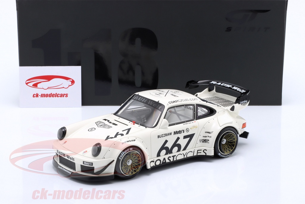 GT-SPIRIT 1:18 Porsche 911 (964) RWB Rauh-Welt Coast Cycles 建設年 