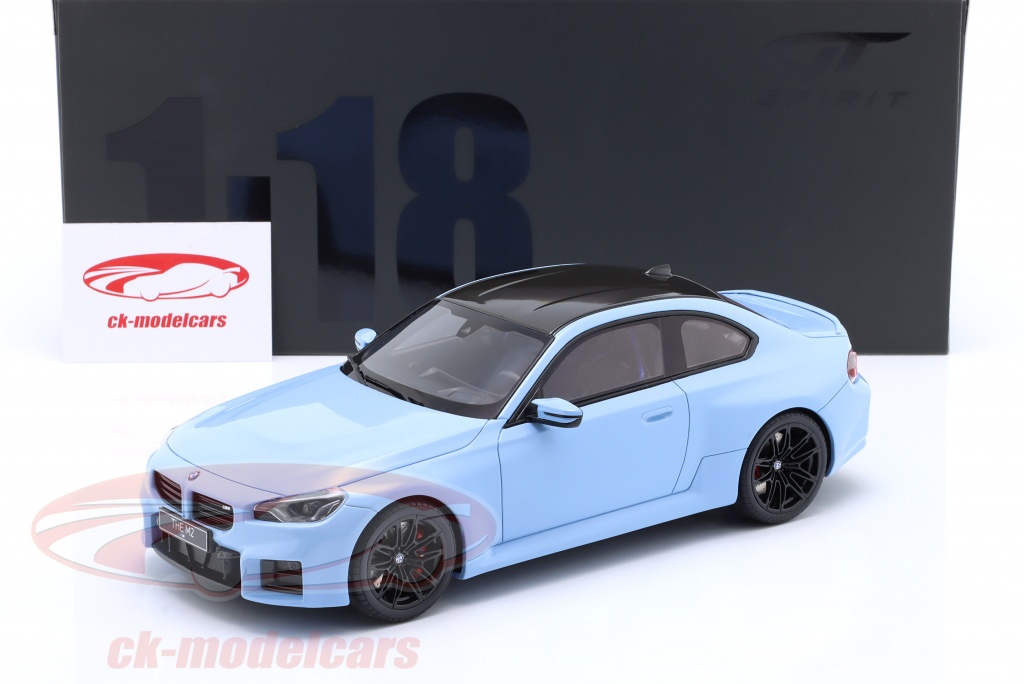 GT-SPIRIT 1:18 BMW M2 (G87) 建設年 2023 青 GT424 モデル 車 GT424 