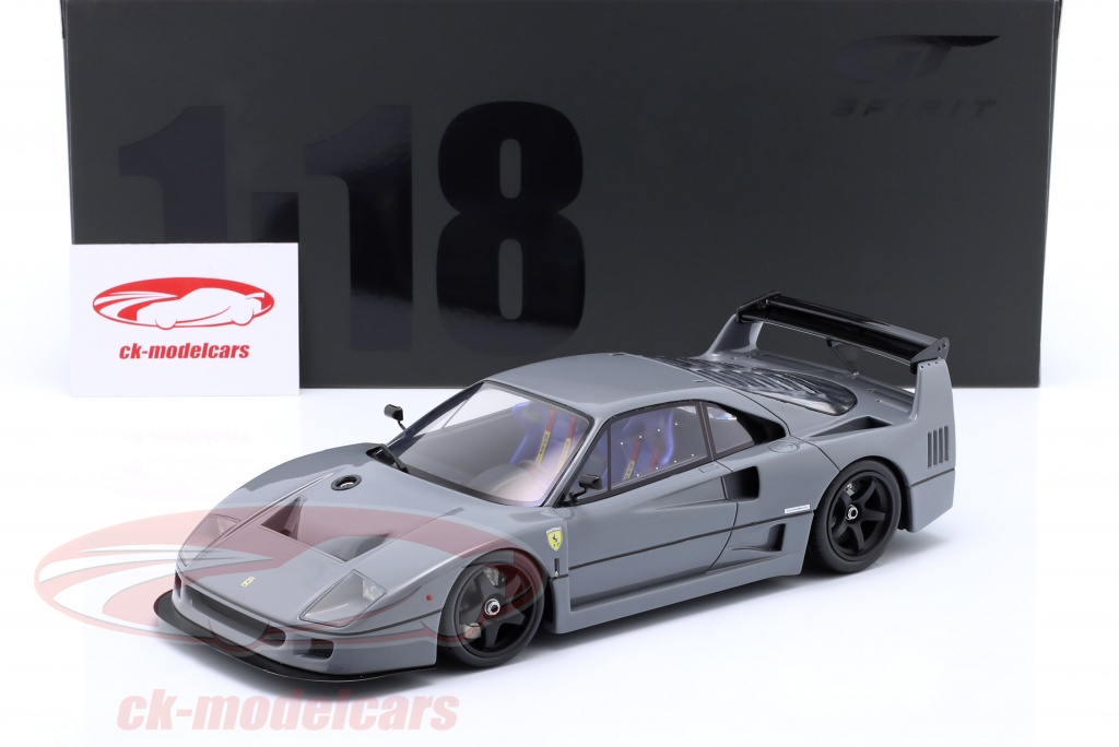 GT-SPIRIT 1:18 Ferrari F40 Competizione year 1989 nardo grey GT442 
