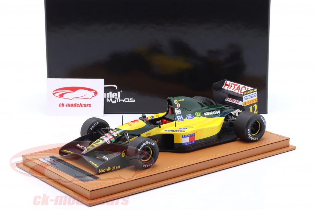 Tecnomodel 1:18 Johnny Herbert Lotus 107 #12 ベルギーの GP 式 1 