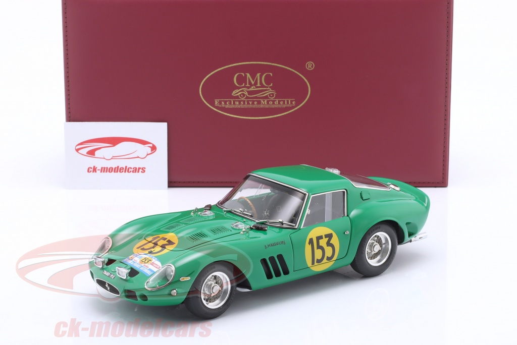 CMC 1:18 Ferrari 250 GTO RHD #153 4位 Tour de France 1962 Piper 