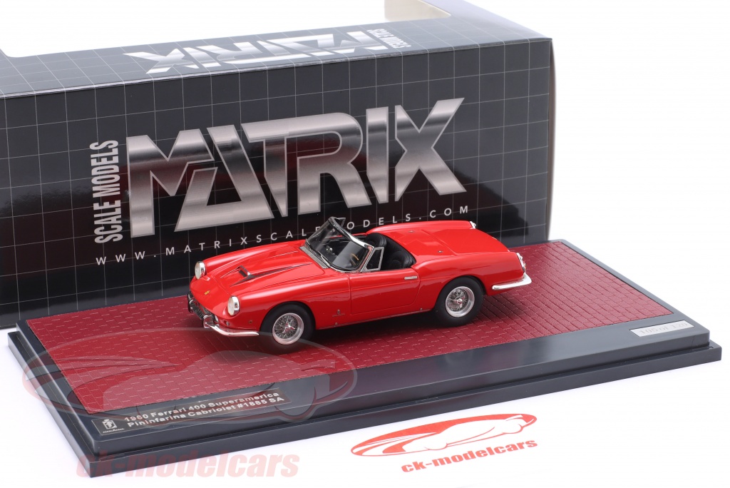 Matrix 1:43 Ferrari 400 Superamerica Pininfarina Cabriolet year 