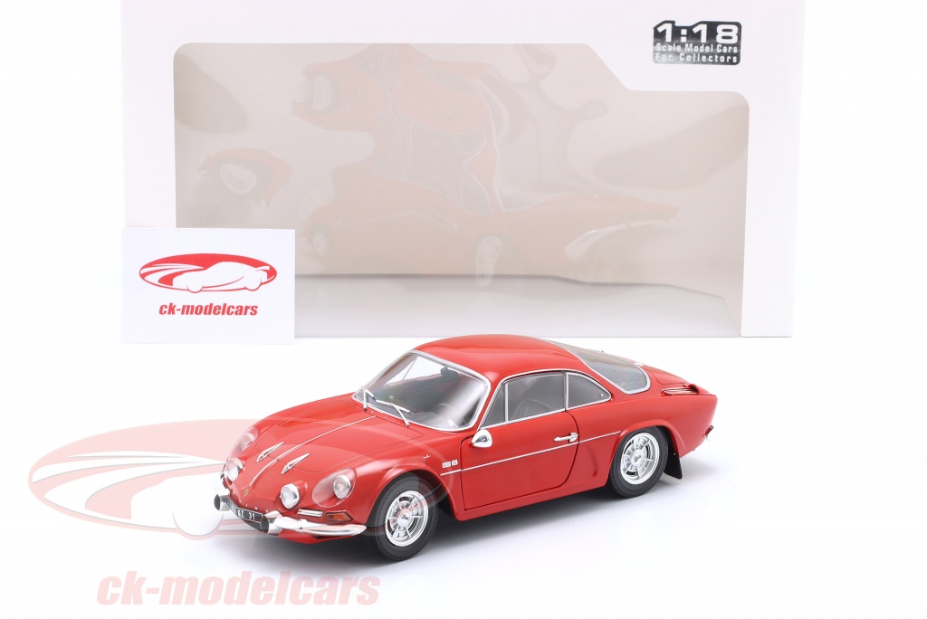 Solido 1:18 Alpine A110 1600S year 1969 red S1804209 model car S1804209  421186355 3663506023651