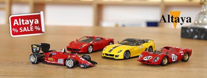 . Ferrari-modeller fra 
Altaya på tilbud!