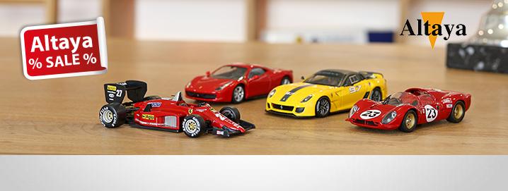 . Ferrari-modeller fra 
Altaya på tilbud!