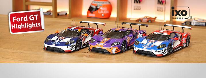 Ford Highlights Ford GT racing legend exclusively 
by Ixo for ck-modelcars