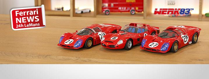 . Ferrari 330 P3 Coupé and Spider
now available!